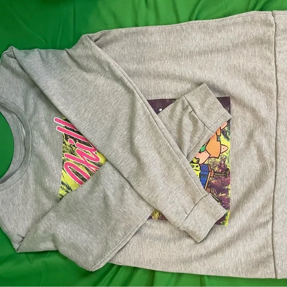 nickelodeon SpongeBob & Patrick “Chill Out” Sweatshirt size XL. - Picture 2 of 5